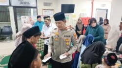 Sambut Bulan Suci Ramadhan, Satuan Tahti Polres Metro Tangerang Kota Gelar Doa Bersama dan Santunan Anak Yatim.