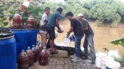 Netralisir Sungai Cisadane, Banksasuci Larutkan 20 Ton Eco Enzyme