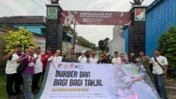 Gandeng Denkomlekrem 052/WKR, Camar Tangan Di Atas Gelar Bukber dan Bagi Takjil