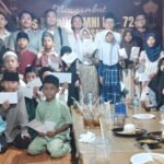 Sambut Dies Natalis ke-72, GMNI Kota Tangerang Gelar Bukber dan Santunan