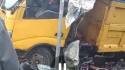 Truk Sampah Hilang Kendali di Neglasari, Hantam Motor dan Kios Warga hingga Porak-poranda