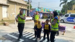 Polisi Sahabat Anak Edukasi Aturan Lalu Lintas Sejak Dini