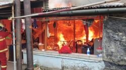 Puluhan Rumah di Asrama Polri Ciledug Ludes Terbakar