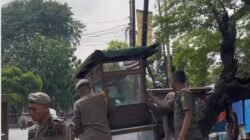 Satpol PP Kota Tangerang Tertibkan PKL di Sejumlah Titik Strategis