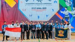 Atlet Taekwondo Garbha Polri Juara Umum di Jepang
