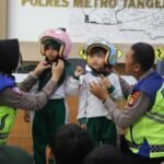 Cegah Laka Lantas, Polres Metro Tangerang Kota Edukasi ke Sekolah
