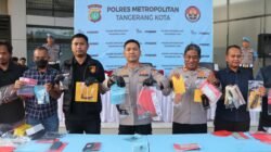 Polrestro Tangerang Kota Ungkap 52 Kasus Kriminal Selama Sebulan Terakhir, 36 Tersangka Diamankan