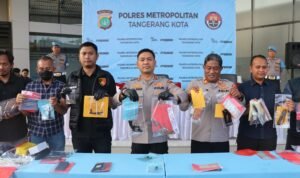 Polrestro Tangerang Kota Ungkap 52 Kasus Kriminal Selama Sebulan Terakhir, 36 Tersangka Diamankan