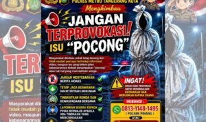 Viral Teror Pocong di Tangerang, Polisi Imbau Masyarakat Tak Terprovokasi Isu Yang Belum Tentu Benar