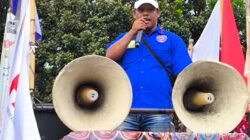 Ikut May Day di Monas, Ojol Tangerang Raya Tuntut Pengakuan Sebagai Pekerja