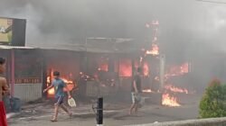 Gegara Kompor, Empat Kios di Kota Tangerang Ludes Terbakar