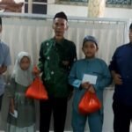 Masjid Jami Ibadillahis Sholihin Santuni Puluhan Anak Yatim