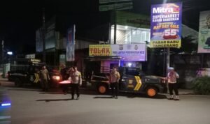 Cegah Begal dan Tawuran di Titik Rawan, Polsek Karawaci Gelar Razia Stasioner