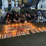 Aksi Bakar Lilin, Mahasiwa dan Masyarakat di Tangerang Desak Presiden Usut Tuntas Dugaan Persoalan BGN