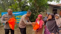 Polsek Pinang Beri Bantuan 125 Kg Beras ke Warga Neroktog Kota Tangerang