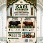 Masjid Jami Ibadillahis Sholihin Buka Tabungan Hewan Kurban Iduladha