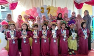 Pelepasan Murid TK Melati Indah Jadi Momen Haru dan Penuh Kebahagiaan