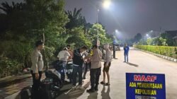 Patroli Jaga Wilayah, Polsek Pinang Sisir Titik Rawan Kejahatan Jalanan