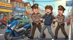 Curi Motor, Pekerja Konveksi di Kota Tangerang Ditangkap Polisi