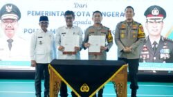 Pemkot Tangerang Serahkan Gedung Parkir Mako Polrestro Tangerang Kota