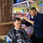 Hadir di Festival Cisadane, Dinsos Kota Tangerang Buka Layanan Cukur dan Pijat Bayar Seikhlasnya