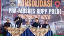 Pra Musres, KBPP Polri Resor Metro Tangerang Kota Dampuk Mobi Wirahardian Jadi Ketua