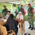 TNI Gelar Baksos Periksa Kesehatan Warga di Kabupaten Tangerang