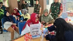 TNI Gelar Baksos Cek Kesehatan Gratis Warga Kunciran Kota Tangerang