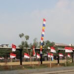 Semarak HUT Kemerdekaan RI ke-81, Bendera Merah Putih Mulai Hiasi Sudut Kota Tangsel