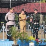 Bupati Tangerang Moch Maesyal Rasyid memimpin Apel Karhutla