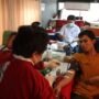 Sambut HUT ke-81 RI, Polresta Bandara Soetta Gelar Pemeriksaan Kesehatan dan Donor Darah