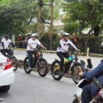Bersepeda Sambil Tinjau Perbaikan Jalan, Sachrudin: Dorong Percepatan dan Pastikan Kualitas 