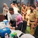 Andra Soni Tinjau CKG di Kota Tangerang, Capaian Banten 41 Persen