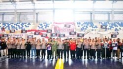 Turnamen Futasl Kapolres Metro Tangerang Kota Cup Semarakan HUT RI