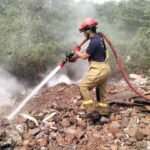 Akibat Bakar Kasur, Lahan Kosong di Pondok Bahar Terbakar