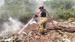 Akibat Bakar Kasur, Lahan Kosong di Pondok Bahar Terbakar
