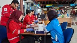 PMI Kota Tangerang Gelar CKG di Bandara Soetta