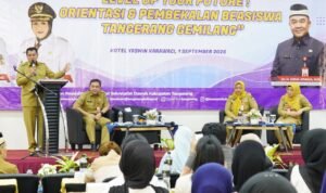 Ribuan Mahasiswa Penerima Beasiswa Tangerang Gemilang Diberi Pembekalan