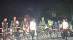 Antisipasi Daerah Rawan Begal, Personel TNI Polri Gelar Patroli Gabungan