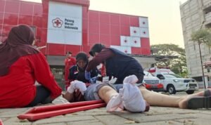 PMI Gelar Pelatihan Kegawatdaruratan di UYM Tangerang