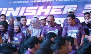 Ribuan Peserta Ramaikan Gemilang KORPRI Night Run 2026