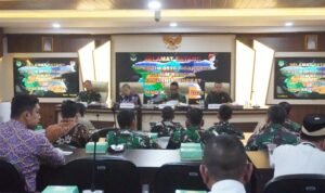 Rakornis TMMD ke-130, Kodim 0510 Tigaraksa Matangkan Persiapan Pembangunan di Desa Sumur Bandung