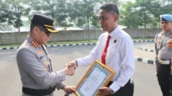 Ungkap Sabu 25 Kg, 12 Personel Satresnarkoba Polres Metro Tangerang Kota Diganjar Penghargaan