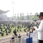 Gebyar Silat Benteng, 5.000 Pelajar Kota Tangerang Kompak Peragakan Jurus