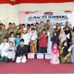 Peringati HUT ke-28 Korem 052 Wijayakrama, Kodim 0510 Tigaraksa Gelar Karya Bakti dan Santunan Anak Yatim