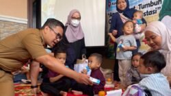 Perkuat Pencegahan Stunting, Pilar Resmikan Pos Gizi di Lengkong Gudang