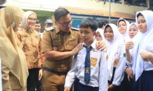 Roadshow Adiwiyata di SMPN 1 Tangsel, Pilar Dorong Siswa Aktif Peduli Lingkungan